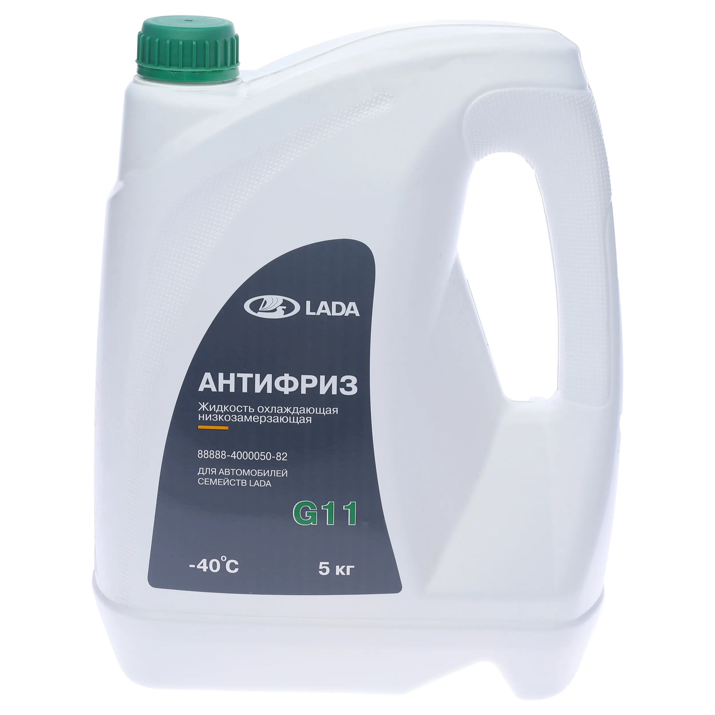 Охлаждающая жидкость G11, цвет: зеленый, 5 кг LADA 88888400005082